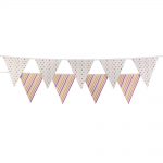 Summer Peach Reversible Party Bunting