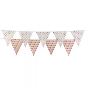 Summer Peach Reversible Party Bunting