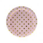 pink-with-gold-foil-polkadot-plates
