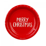 Merry Christmas Cake Plates